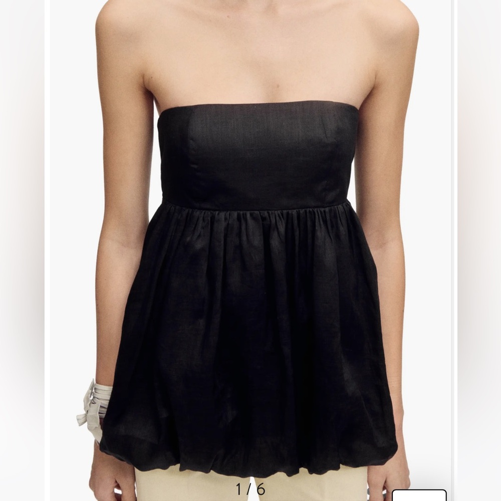 Mango Selection Strapless Bubble Top - image 1